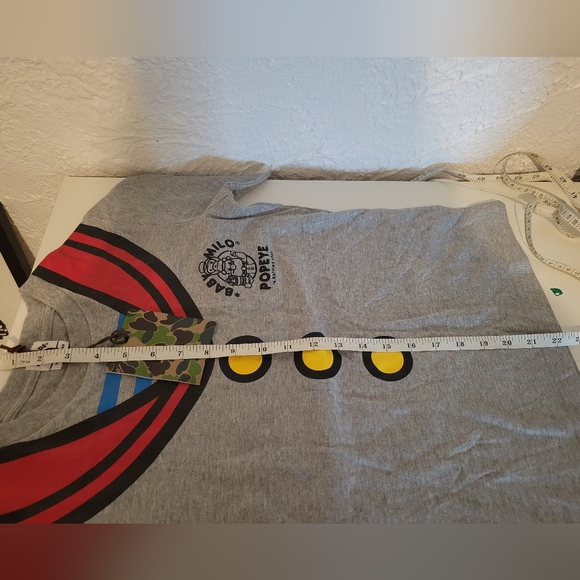 Rare Bape x popeye  tshirt - Picture 13 of 13